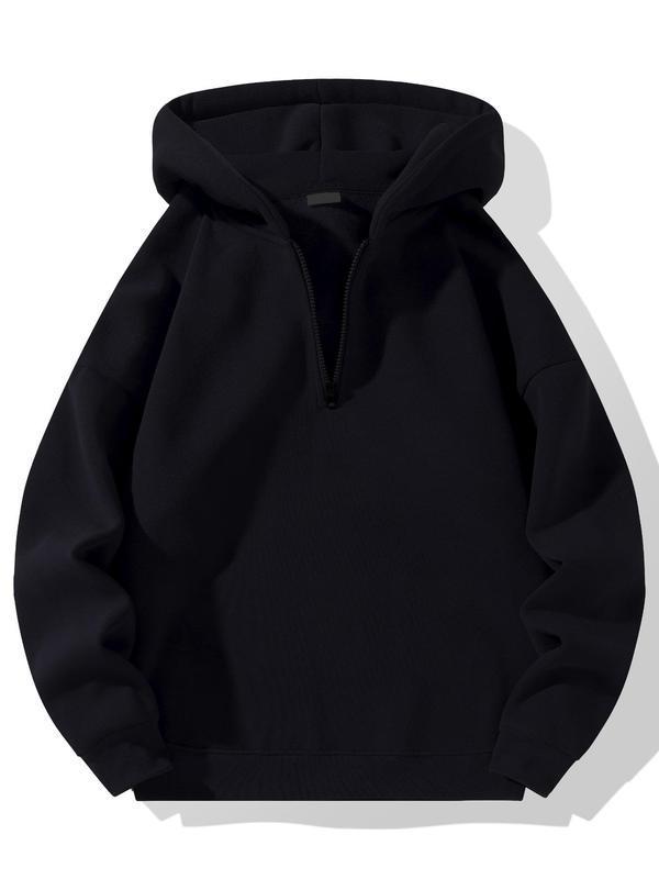 Autumn And Winter Men's Zipper Hoodie Loose Sports Sweater