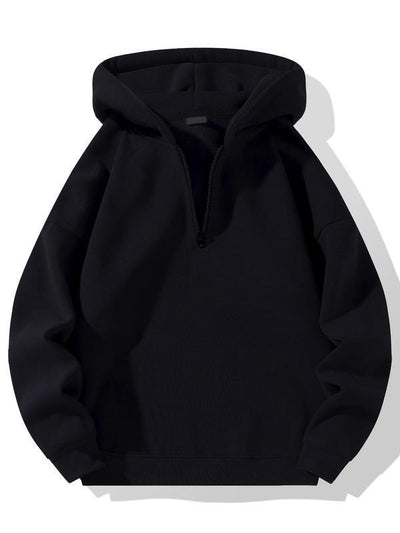 Autumn And Winter Men's Zipper Hoodie Loose Sports Sweater