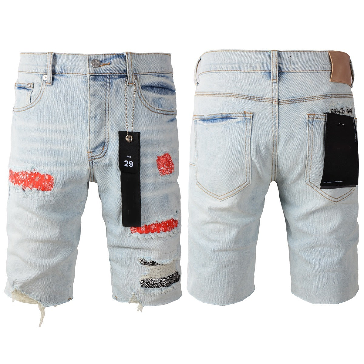 Personal Leisure Washed Light Color All-matching Jeans