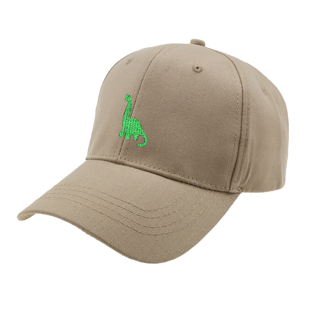 Dinosaur embroidery baseball cap