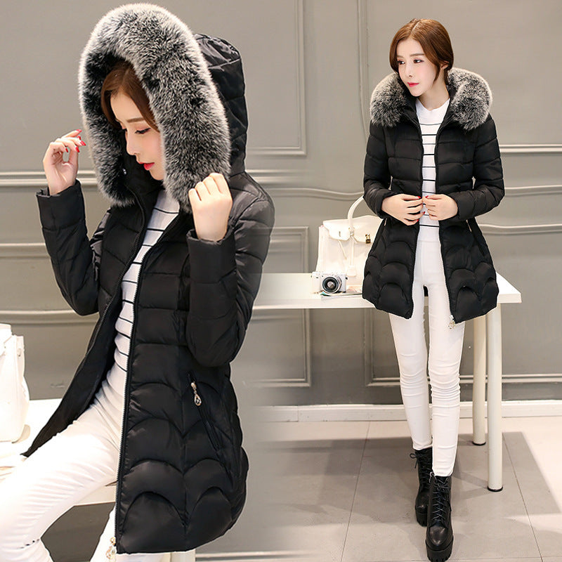 Thicken bridal winter dress ladies down padded jacket