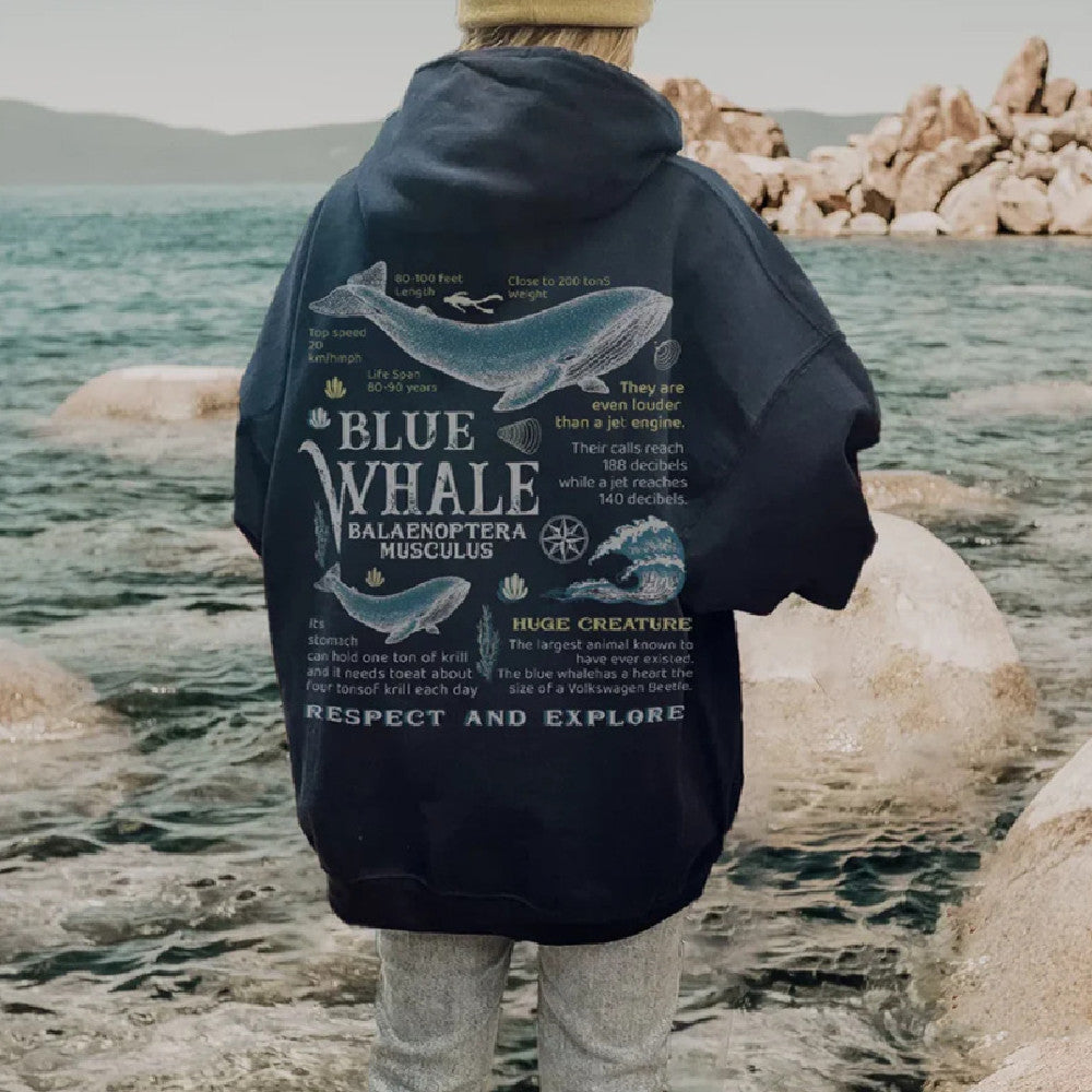 Hooded Fleece Lined Sweater Men And Women