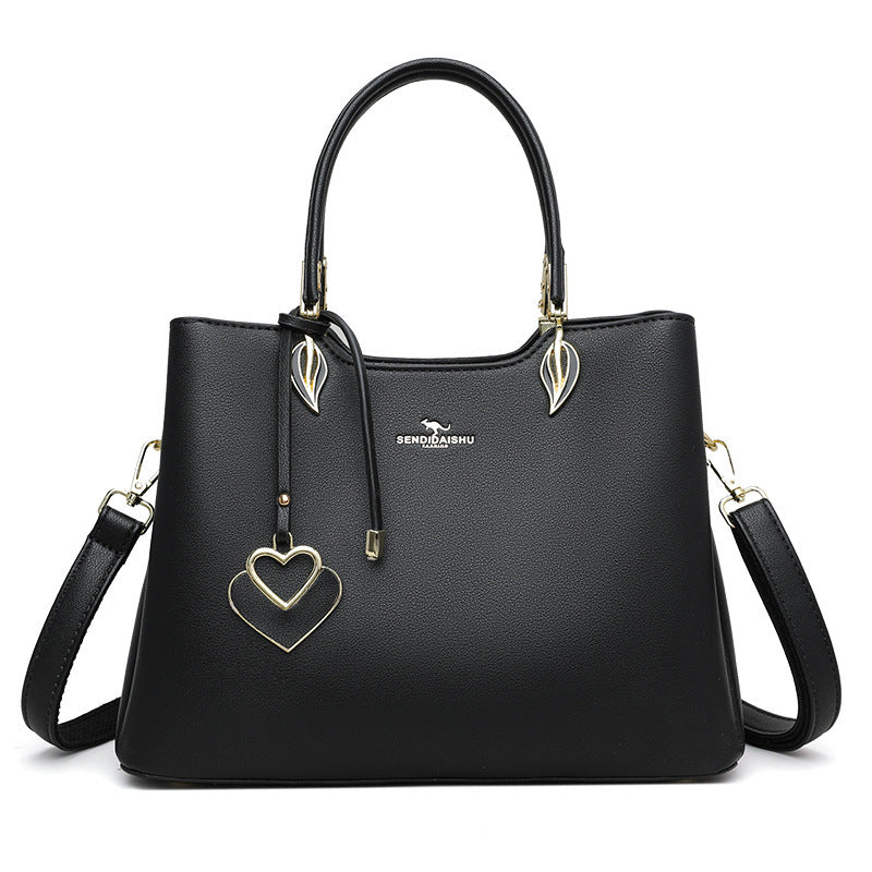 Fashion Women's Versatile Multi-layer Shoulder Messenger Bag