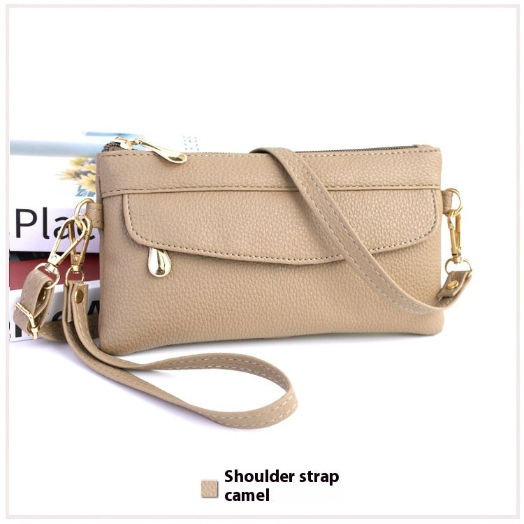 Simple Crossbody Shoulder Bag Soft Surface