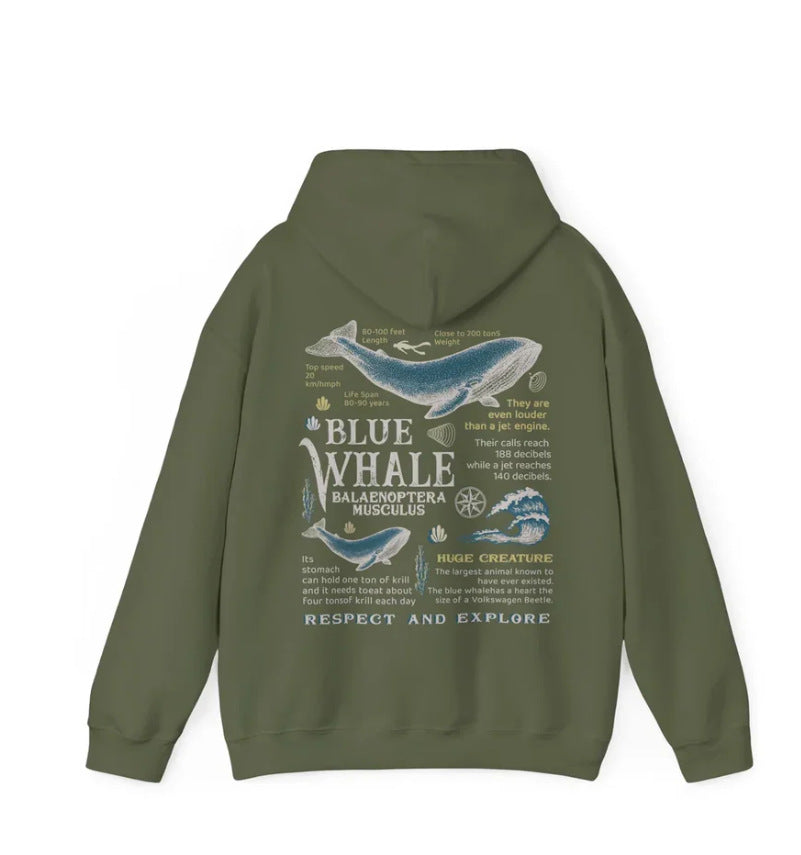 Hooded Fleece Lined Sweater Men And Women