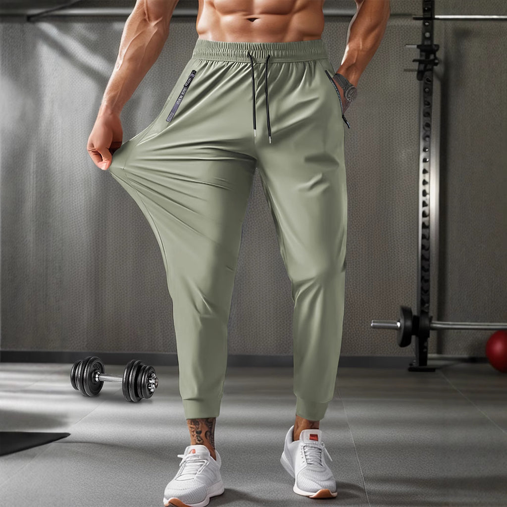 Men's Nylon Ice Silk Trousers Thin