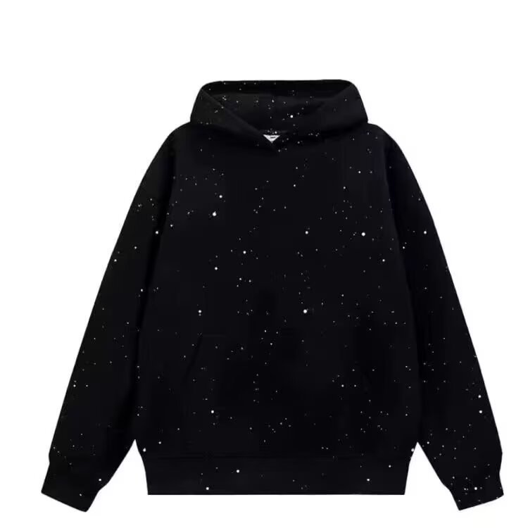 Starry Hooded Sweater For Men And Women