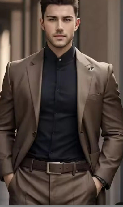 Men's Suit Three-piece Suit Business Wear Formal Wear