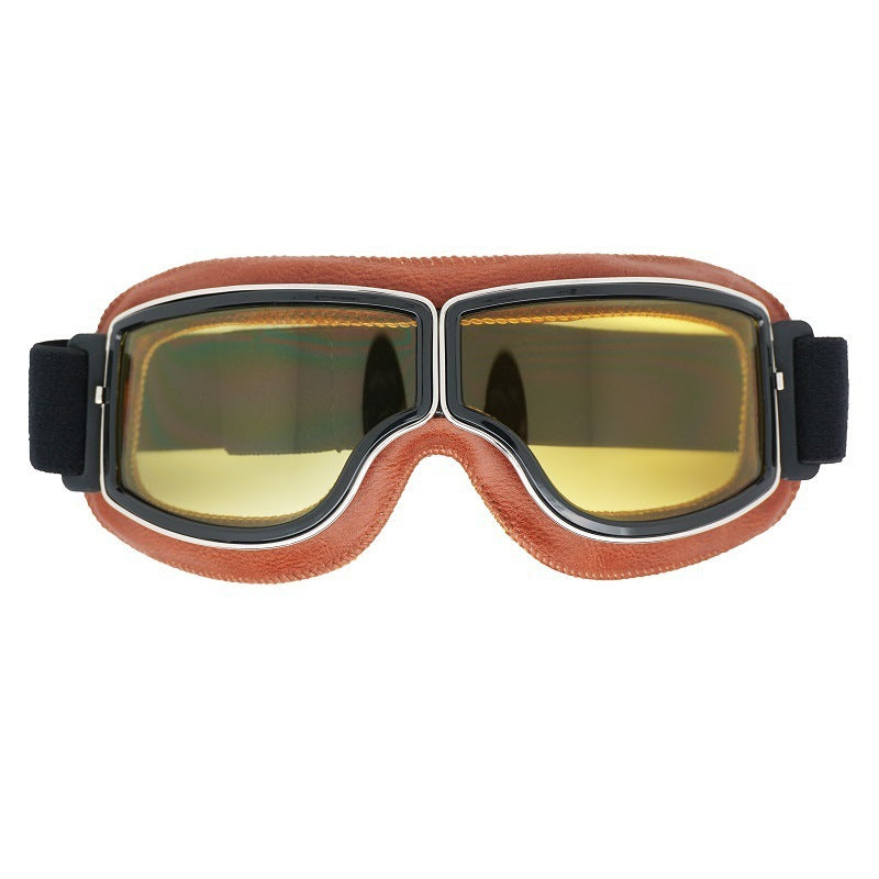 Retro Trendy Motorcycle Helmet Goggles