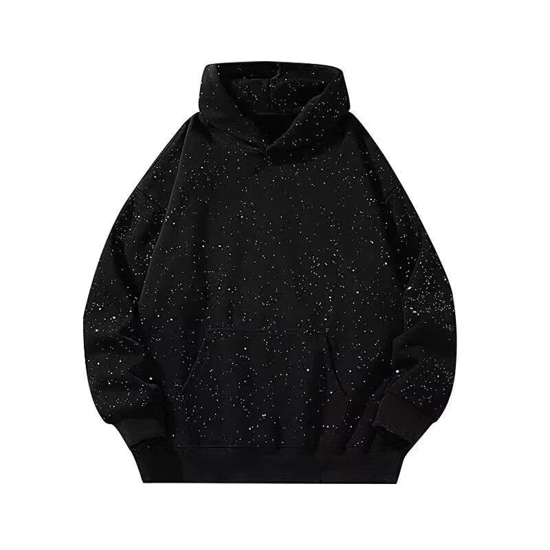 Starry Hooded Sweater For Men And Women
