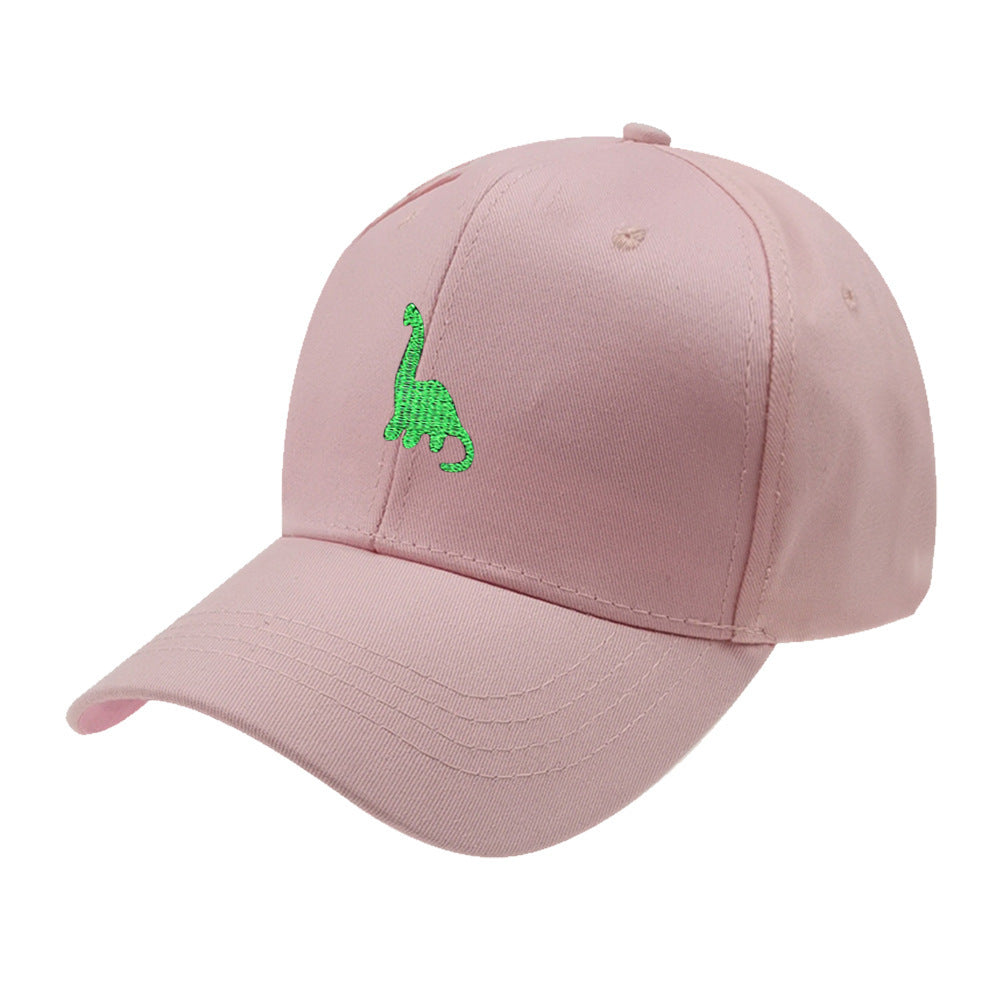 Dinosaur embroidery baseball cap