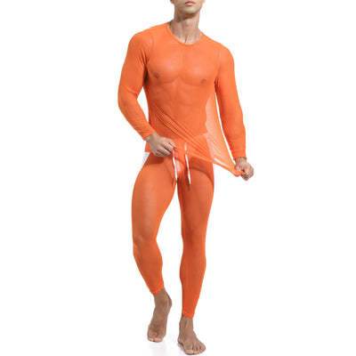 New Mesh Breathable Men's Sport Suit