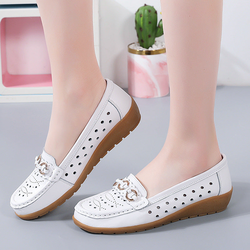 Spring And Autumn Wedge Driving Plus Size Maternity Shoes