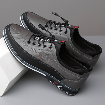 Casual Plus Size Men's Shoes Slip-on Flat Heel