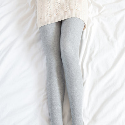 Pregnant Women's Pantyhose Cotton Vertical Stripes Autumn And Winter