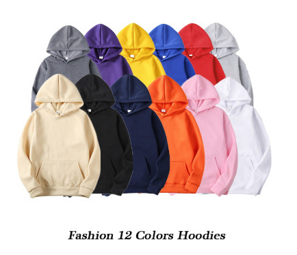 Sweatshirt pullover solid color sweater