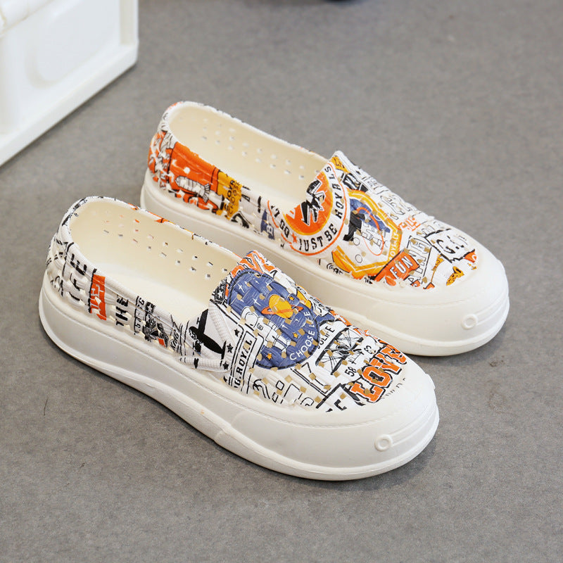 Soft Bottom Mesh Casual Breathable Waterproof Beach Shoes