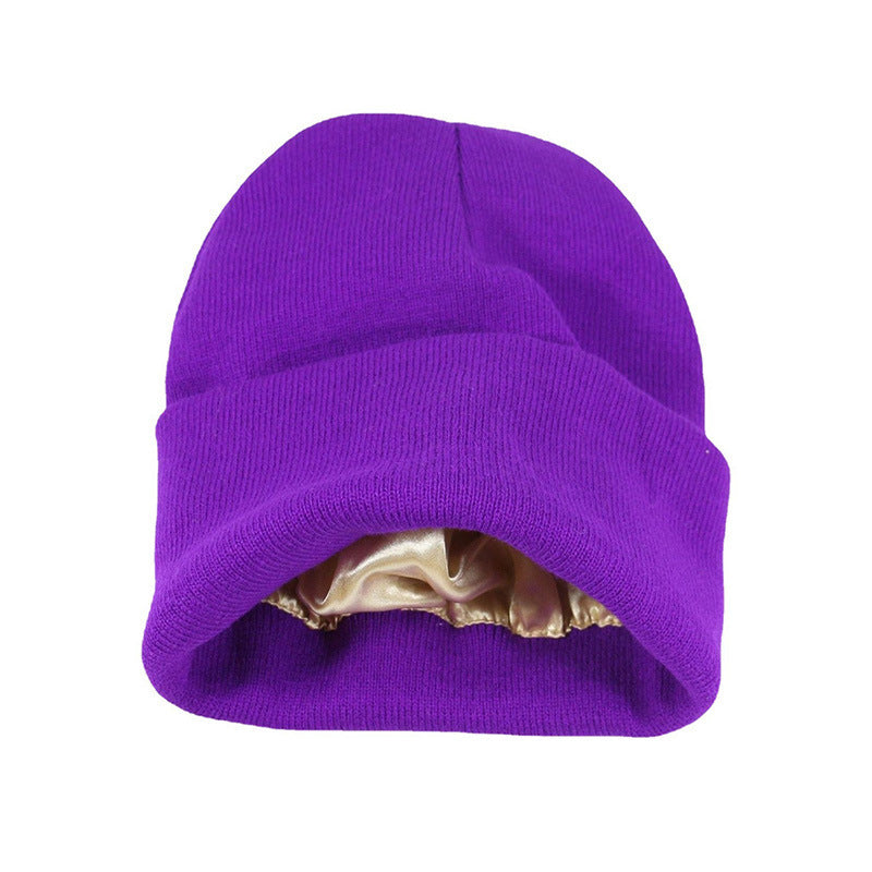 Beanie Color Ding Wool Knitting Hat