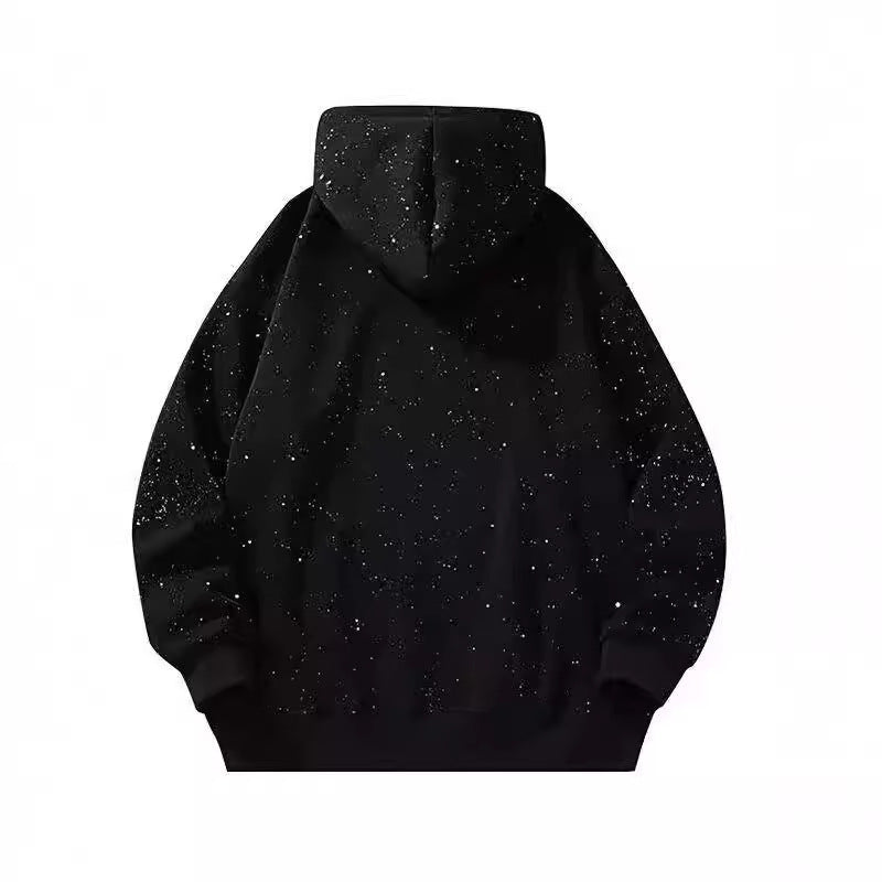 Starry Hooded Sweater For Men And Women
