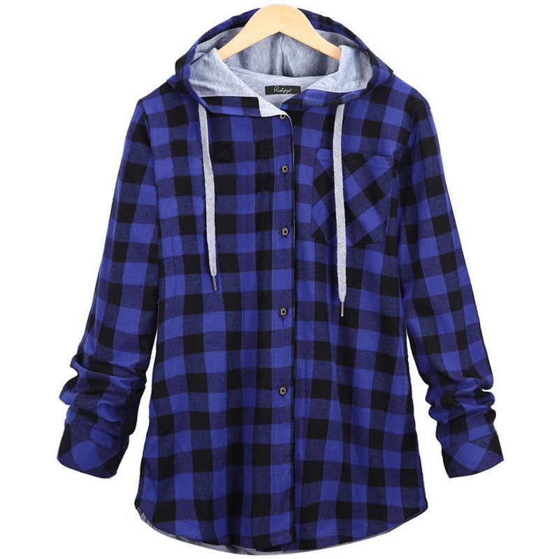 Winter Sweatshirt Hooded Coat Autumn Ladies