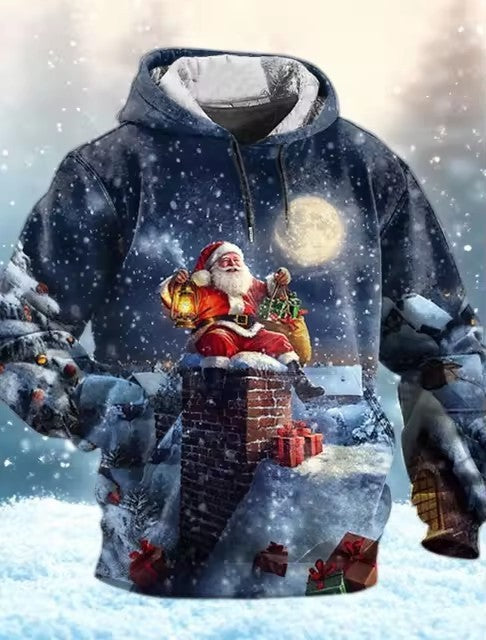 New Fashion 3D Digital Printing Hoodie