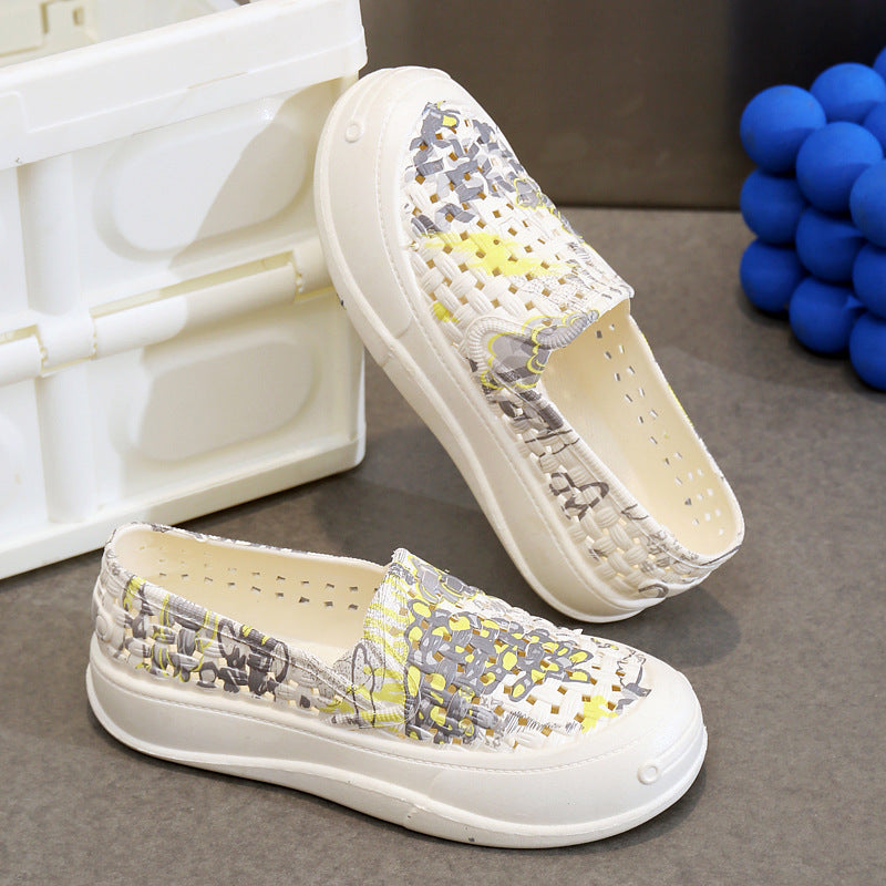 Soft Bottom Mesh Casual Breathable Waterproof Beach Shoes