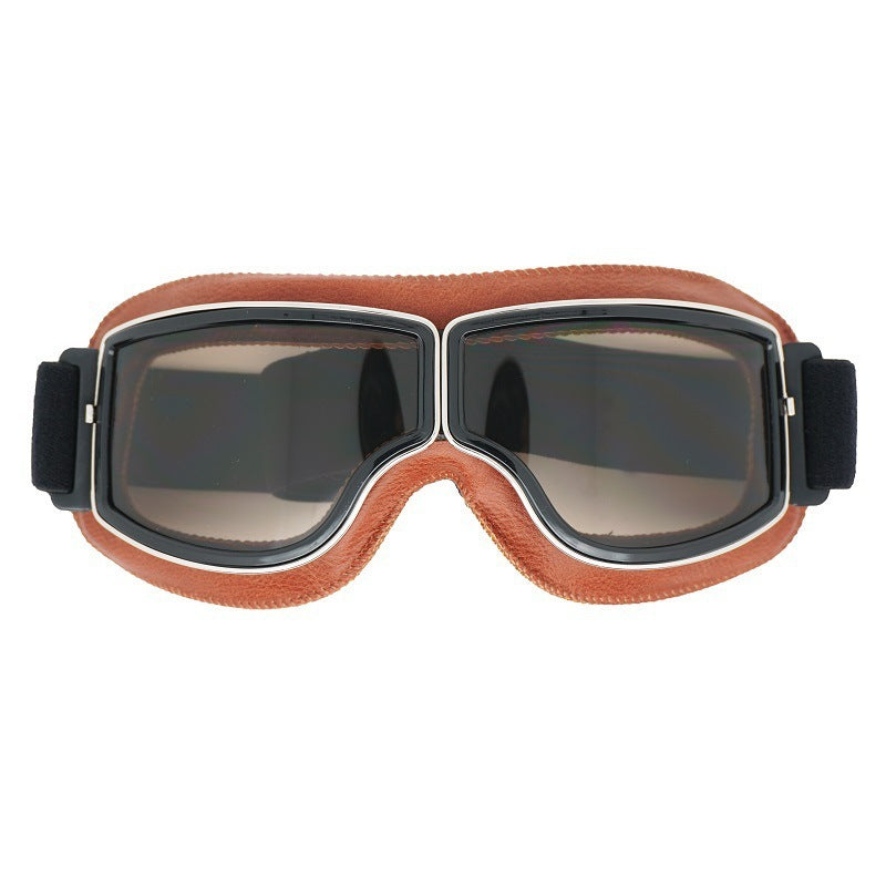 Retro Trendy Motorcycle Helmet Goggles
