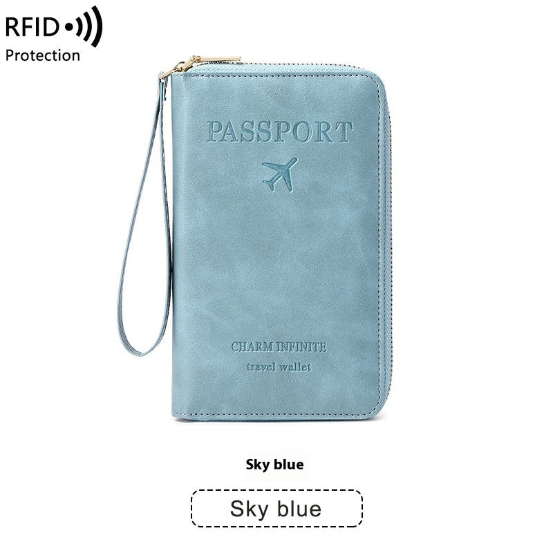 RFID Passport Case Ticket Storage Document Package