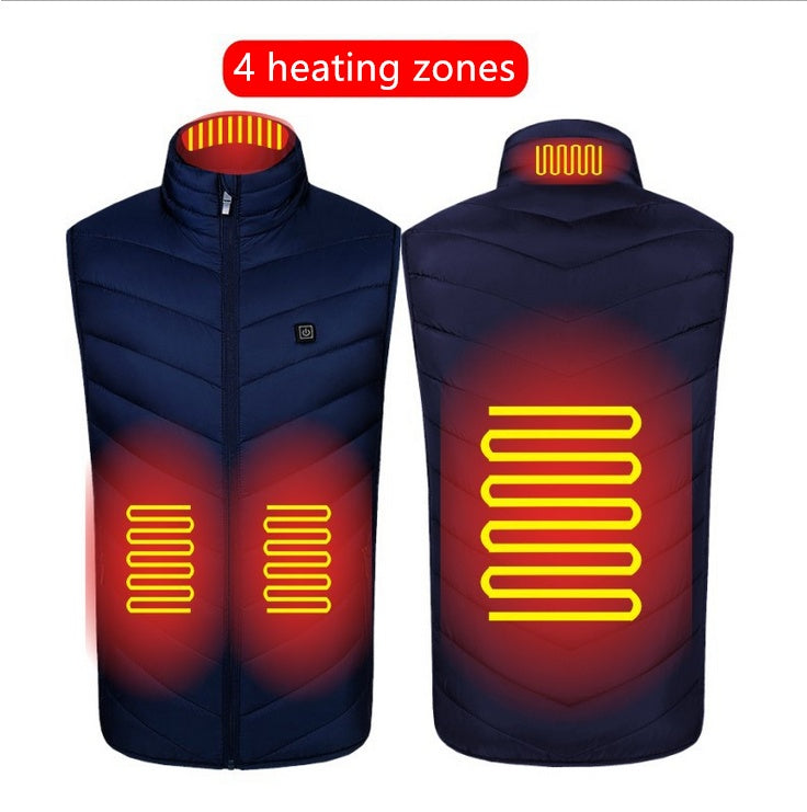 2020 Model Heated Vest Washable USB Charging Electric