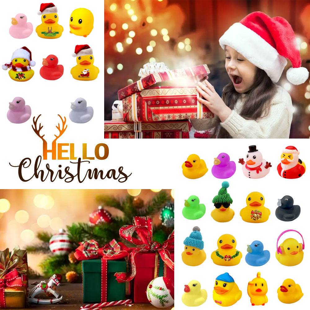 Fashion Personalized Christmas Rubber Duck Toy