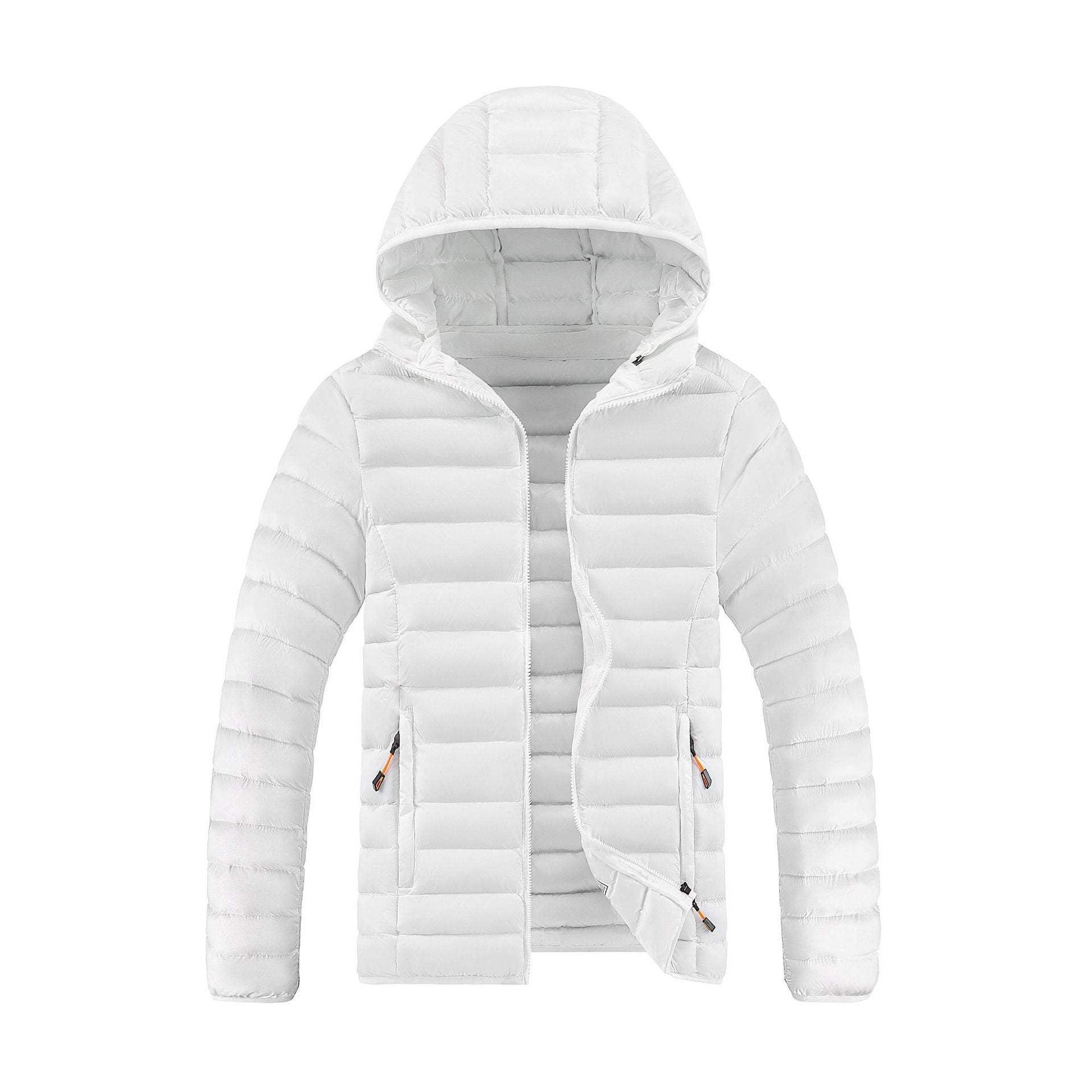 Slim-fit Lightweight Cotton-padded Plus Size Multi-color Down Jacket