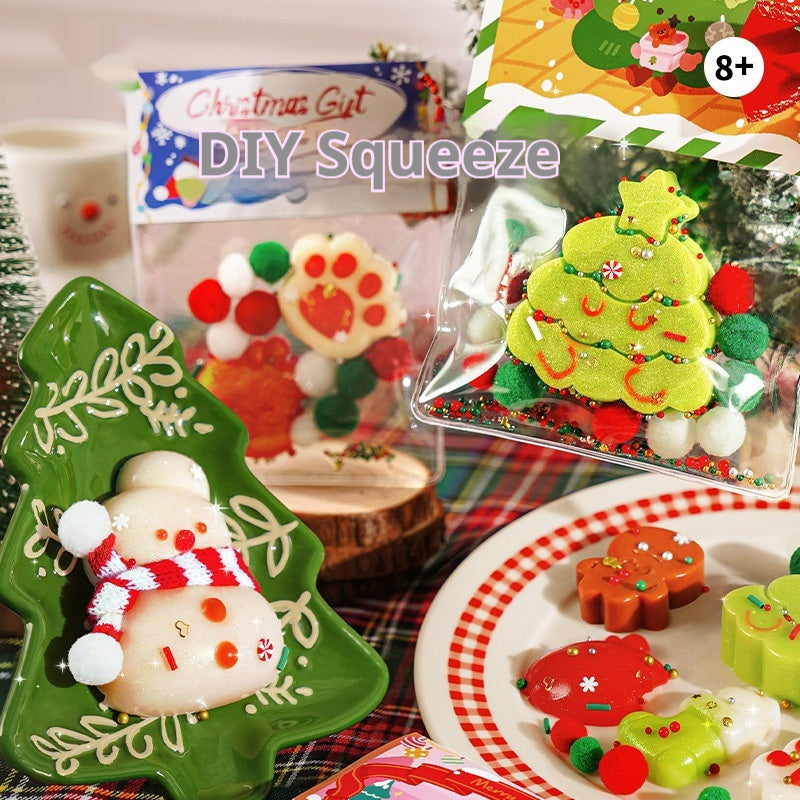 Tuyi Christmas Squeezing Toy DIY Material Package Manual Decompression