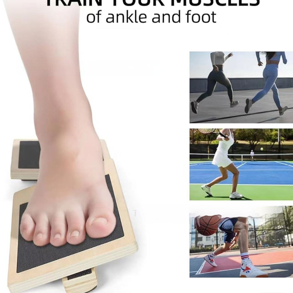 Wooden Yoga Trainer Foot Tensioner Bar