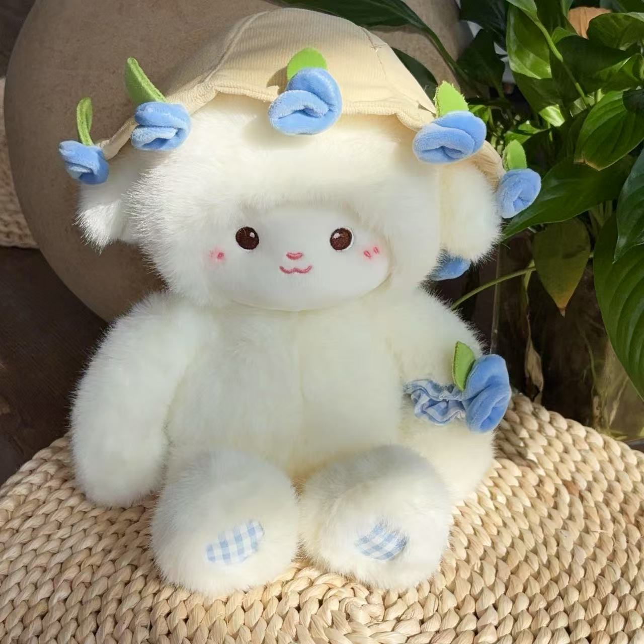 Lamb Puppet 520 Gift Rose Plush Doll