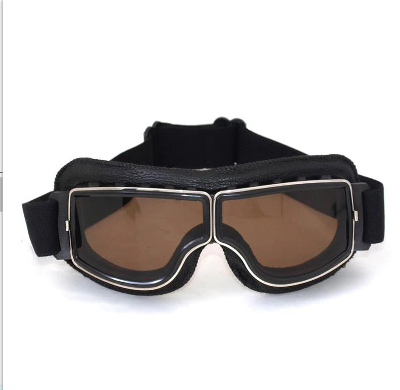 Retro Trendy Motorcycle Helmet Goggles