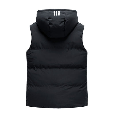 Men's Autumn And Winter Down Padded Jacket With Thickened And Warm Vest
