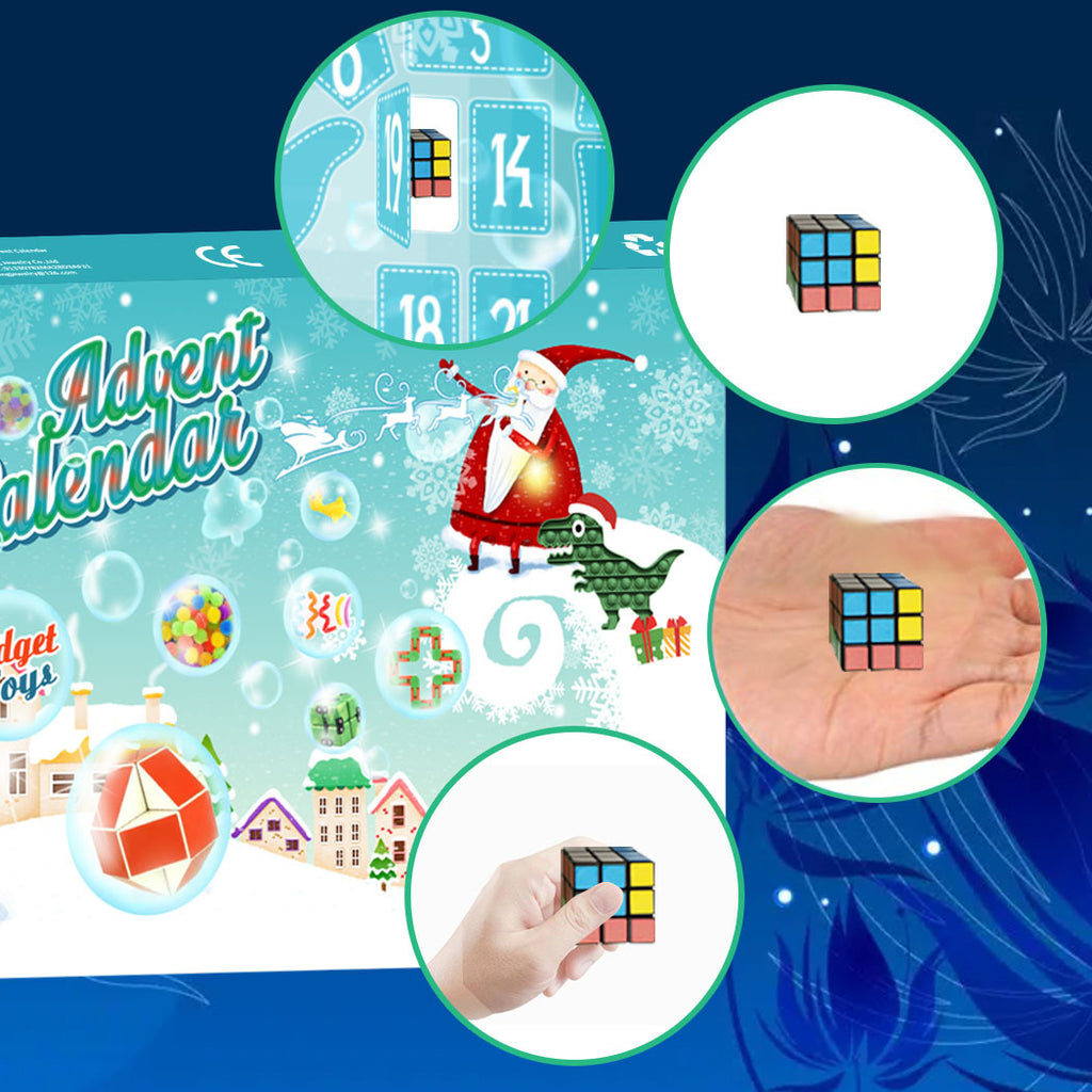 Countdown Blind Box Useful Tool For Pressure Reduction Toy Gift Box Christmas Gift Children's Toy