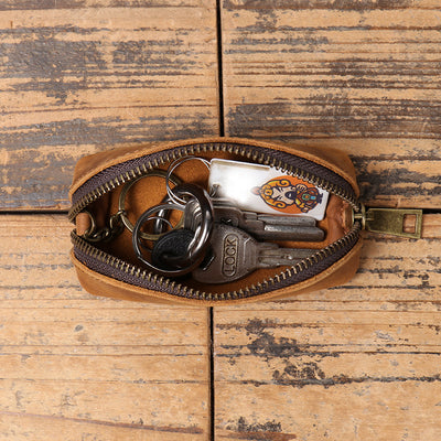 Men's Leather Multi-functional Clutch Coin Purse