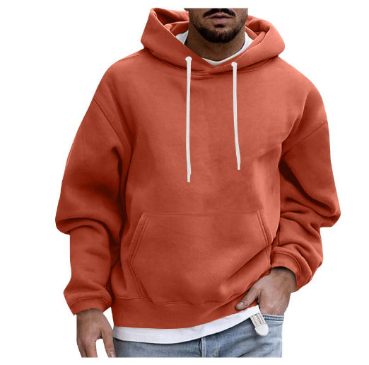 Men's Hoodie Solid Color Casual
