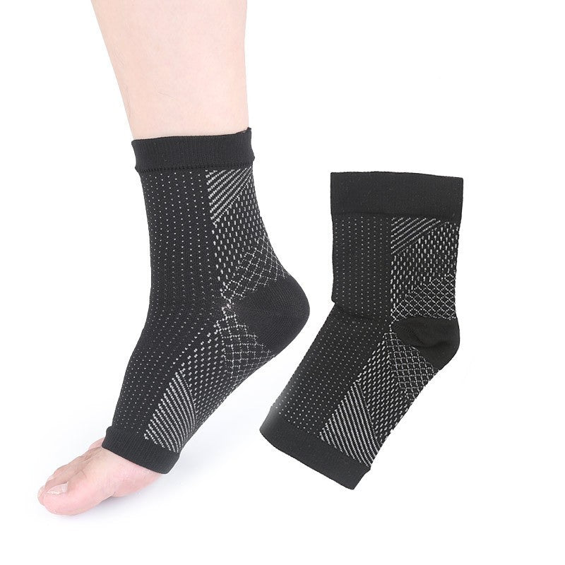 Men's And Women's Korean-style Heel Invisible Pressure Sports Foot Sock Functional Elastic Breathable Basketball Cover