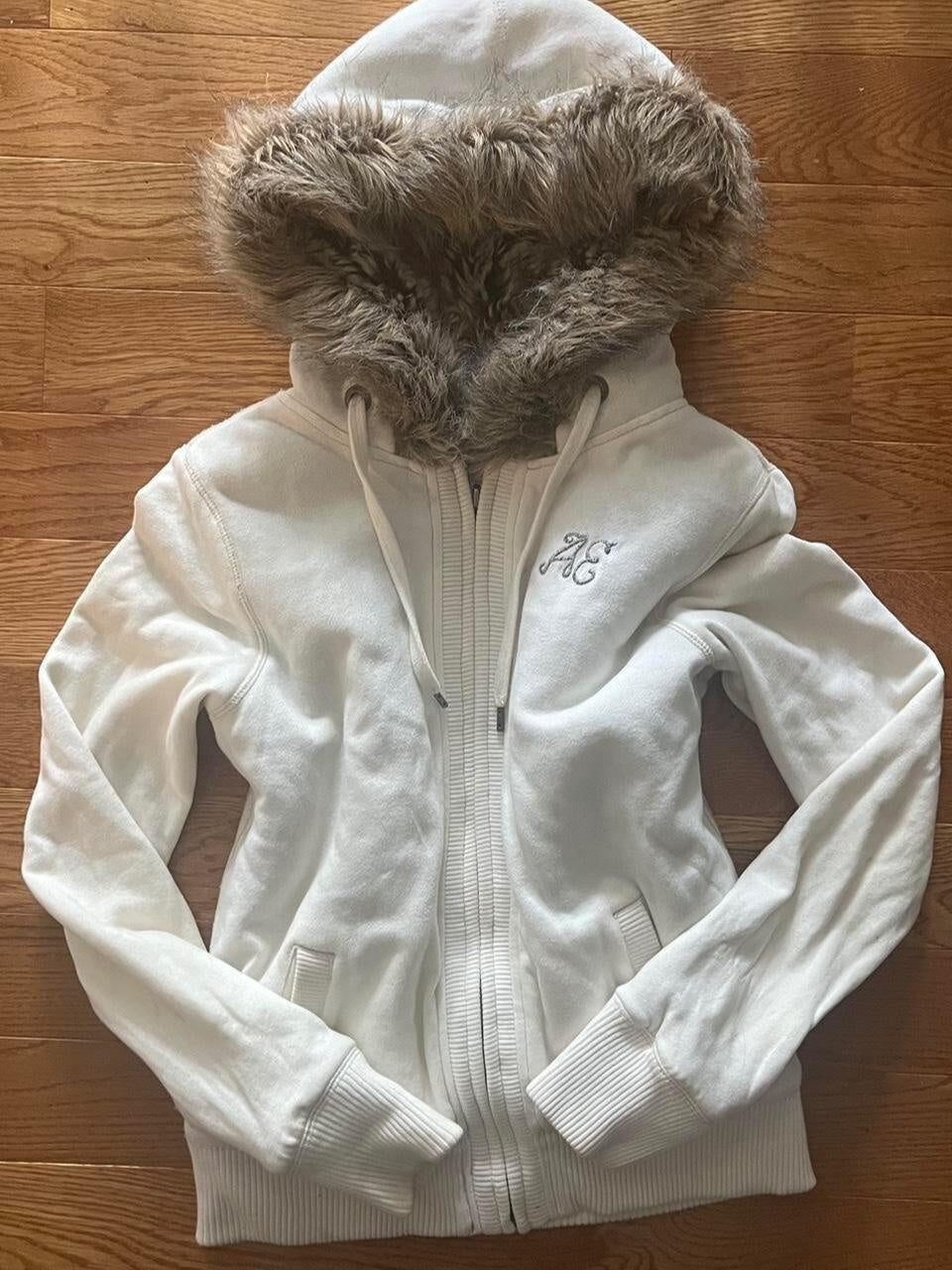 American Retro Hot Girl Hooded Women's Zipper Casual Waist-tight Sweater