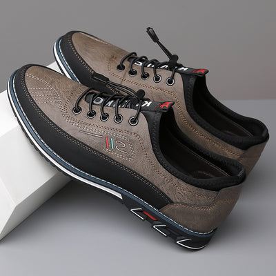 Casual Plus Size Men's Shoes Slip-on Flat Heel