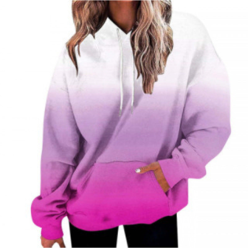 Women's Hooded Sweater Digital Printing