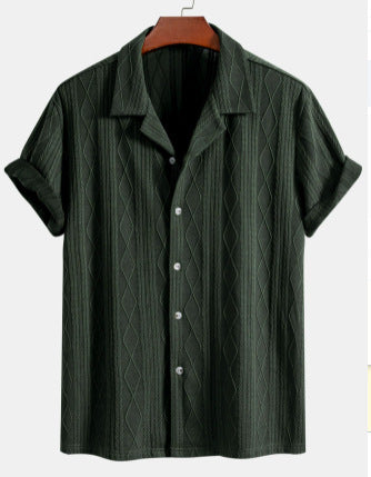 Men's Casual Loose Multi-color Beachwear Cotton And Linen