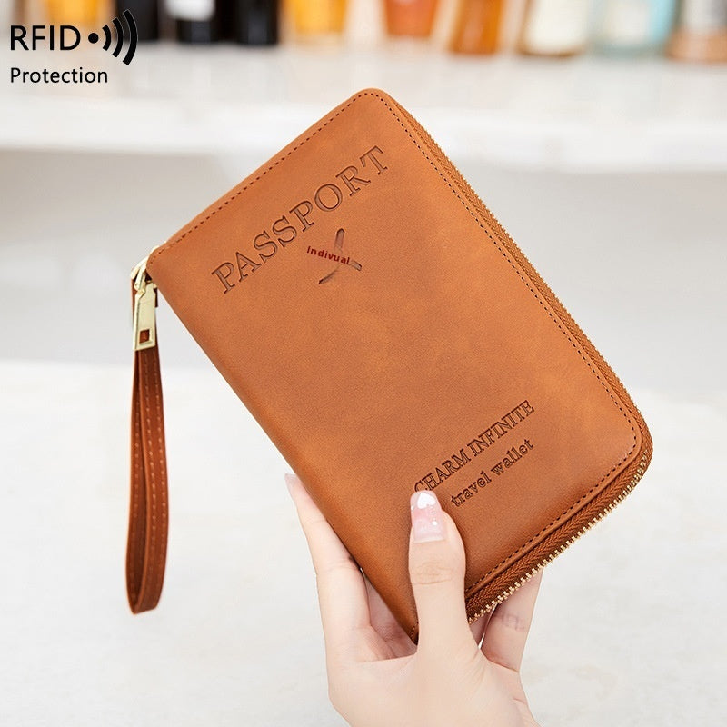 RFID Passport Case Ticket Storage Document Package