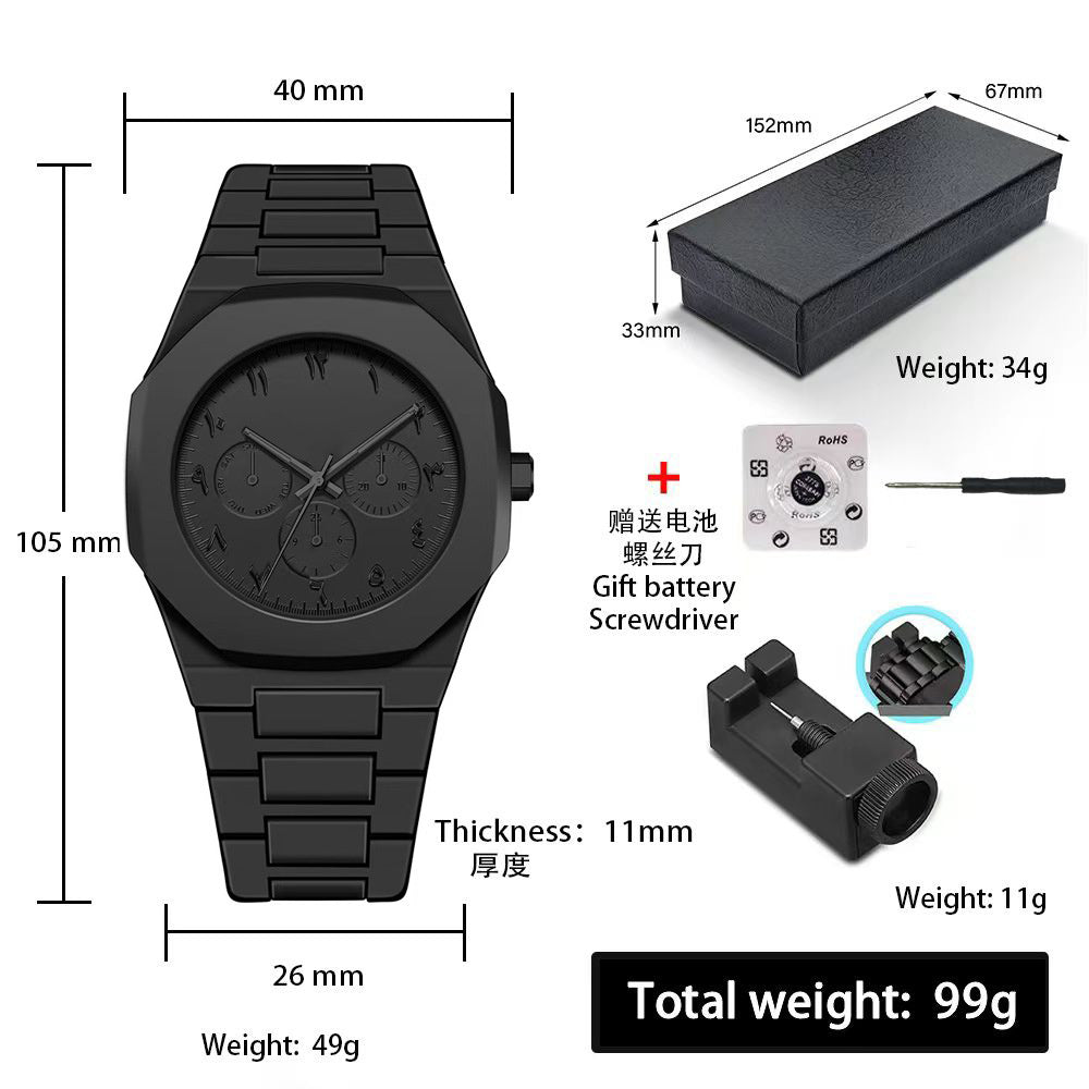 Deep Waterproof Fashion Quartz Watch