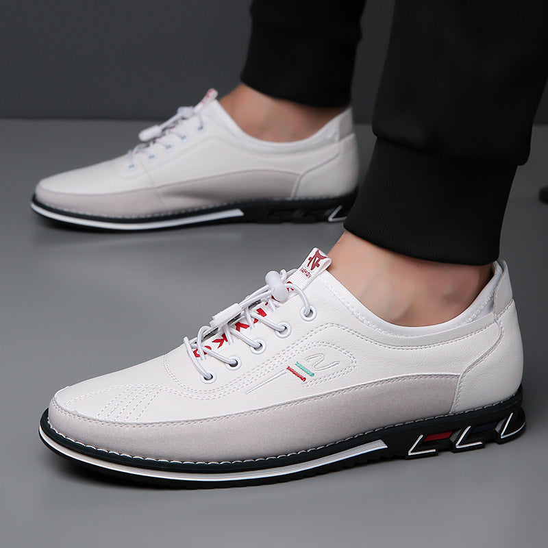 Casual Plus Size Men's Shoes Slip-on Flat Heel