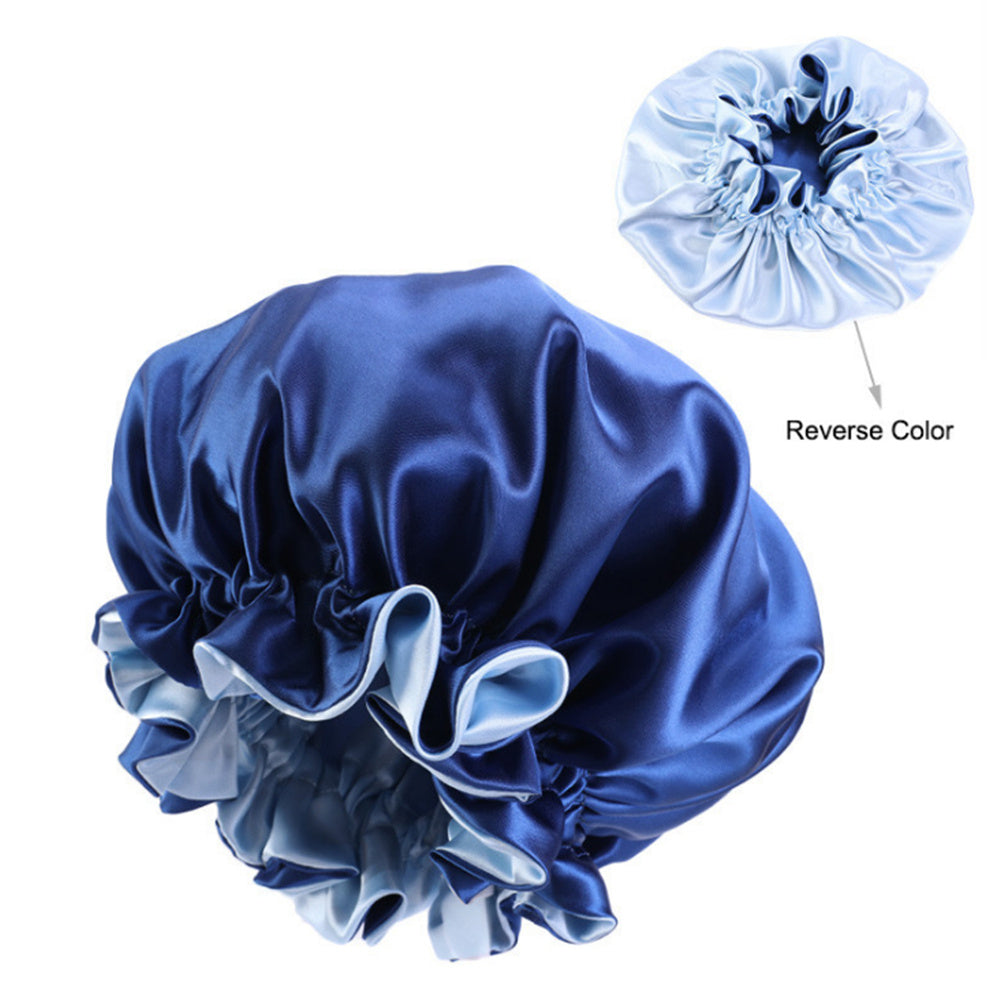Double Satin Lace Nightcap Extra Large Round