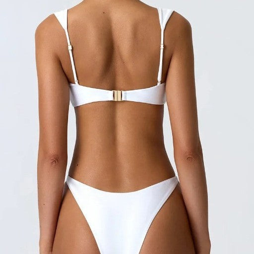 Women's Seamless Bikini Swimsuit Suit