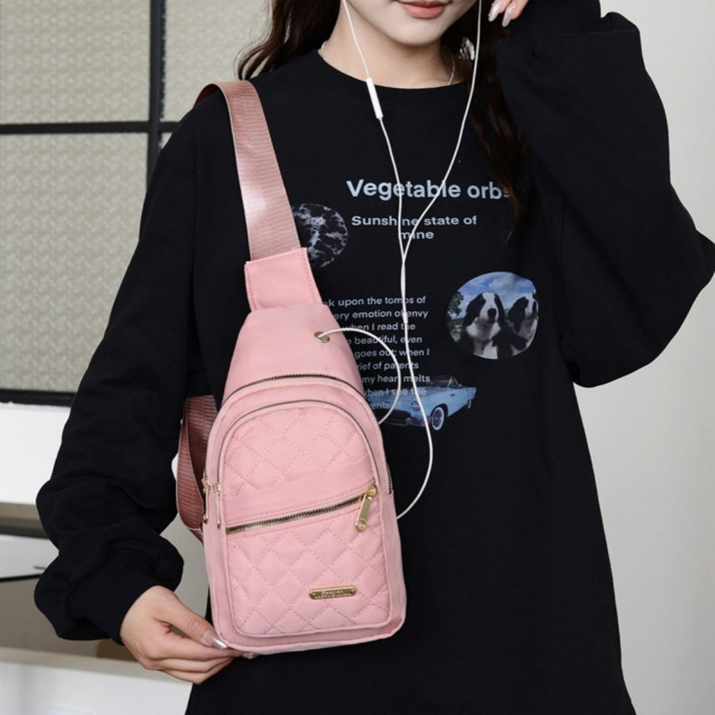 New Crossbody Girl Sports Chest Bag
